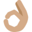 OK Hand: Medium Skin Tone emoji on X / Twitter