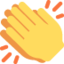 Clapping Hands emoji on X / Twitter