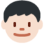 Boy: Light Skin Tone emoji on X / Twitter