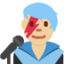 X / Twitter üzerinde Erkek şarkıcı: orta açık cilt tonu emojisi