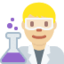 Man Scientist: Medium-Light Skin Tone emoji on X / Twitter