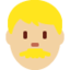 Man: Medium-Light Skin Tone emoji on X / Twitter
