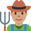 Man Farmer: Medium Skin Tone emoji on X / Twitter