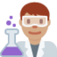 Emoji Scienziato: carnagione olivastra su X / Twitter