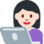 Woman Technologist: Light Skin Tone emoji on X / Twitter