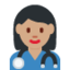 Woman Health Worker: Medium Skin Tone emoji on X / Twitter