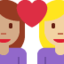 X / Twitter üzerinde Kalpli çift: kadın kadın orta cilt tonu orta açık cilt tonu emojisi