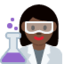 Woman Scientist: Dark Skin Tone emoji on X / Twitter