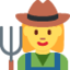 Emoji Contadina su X / Twitter
