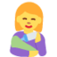 Woman Feeding Baby emoji on X / Twitter