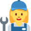 Mechanikerin-Emoji auf X / Twitter