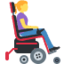 Woman in Motorized Wheelchair Facing Right emoji on X / Twitter