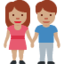 Emoji Lelaki dan wanita berpegangan tangan: ton kulit sederhana pada X / Twitter