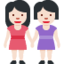 Women Holding Hands: Light Skin Tone emoji on X / Twitter