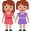 Women Holding Hands: Medium Skin Tone emoji on X / Twitter