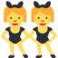 Women with Bunny Ears emoji on X / Twitter