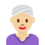 Frau mit Turban: mittelhelle Hautfarbe-Emoji auf X / Twitter