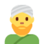 Man Wearing Turban emoji on X / Twitter