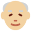 Old Man: Medium-Light Skin Tone emoji on X / Twitter