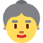 Old Woman emoji on X / Twitter