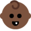 Baby: Dark Skin Tone emoji on X / Twitter