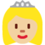 Princess: Medium-Light Skin Tone emoji on X / Twitter