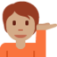 Infoschalter-Mitarbeiter(in): mittlere Hautfarbe-Emoji auf X / Twitter