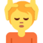 Person Getting Massage emoji on X / Twitter