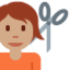 Person Getting Haircut: Medium Skin Tone emoji on X / Twitter