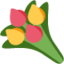 Bouquet emoji on X / Twitter