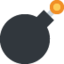 Emoji Bomba su X / Twitter