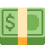 Emoji Wang kertas dolar pada X / Twitter