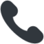 Telephone Receiver emoji on X / Twitter