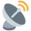 Satellite Antenna emoji on X / Twitter