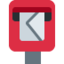 Brievenbus-emoji op X / Twitter
