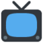 Television emoji on X / Twitter
