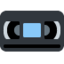 Videocassette emoji on X / Twitter