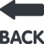 BACK Arrow emoji on X / Twitter