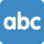Emoji Pulsante con lettere latine su X / Twitter