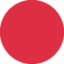 Emoji Cerchio rosso su X / Twitter
