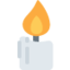 Emoji Lilin di X / Twitter