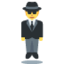 Person in Suit Levitating emoji on X / Twitter