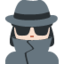Woman Detective: Light Skin Tone emoji on X / Twitter