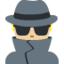 Man Detective: Medium-Light Skin Tone emoji on X / Twitter