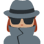Woman Detective: Medium Skin Tone emoji on X / Twitter