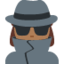 Woman Detective: Medium-Dark Skin Tone emoji on X / Twitter