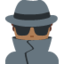 Man Detective: Medium-Dark Skin Tone emoji on X / Twitter