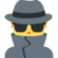 Man Detective emoji on X / Twitter