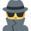 Emoji Detektif pada X / Twitter