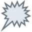 Sprechblase für wütende Aussage rechts-Emoji auf X / Twitter